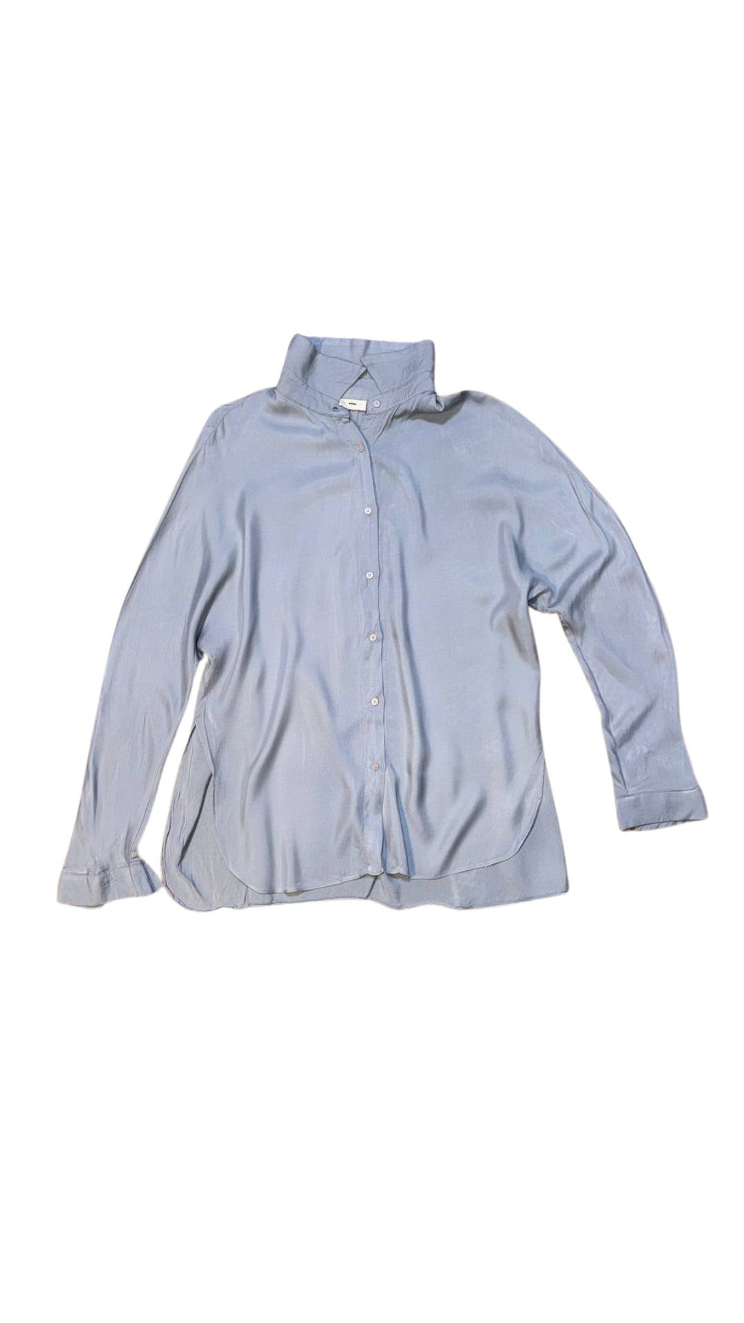 Light Blue Button-down Polo