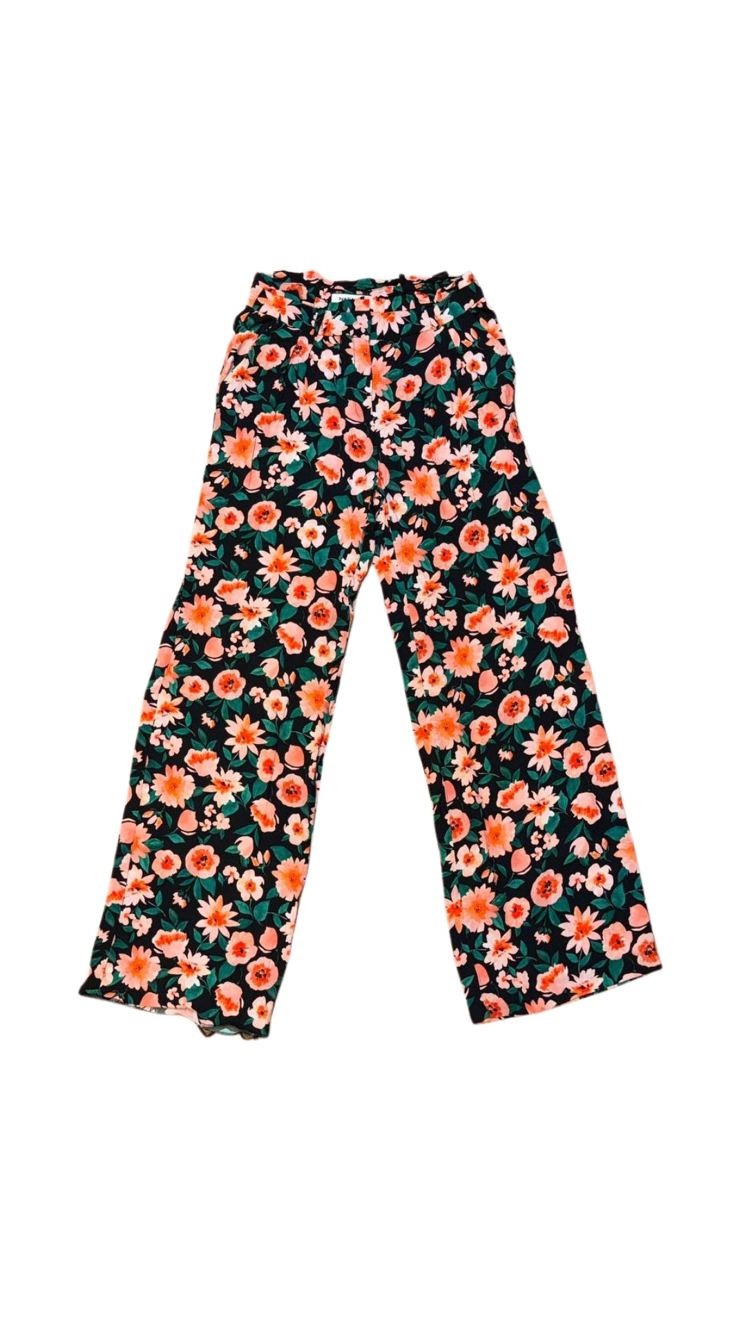 NAFNAF Floral Palazzo Wide leg Pants