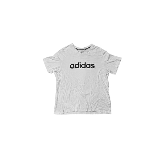 ADIDAS White Logo Tee