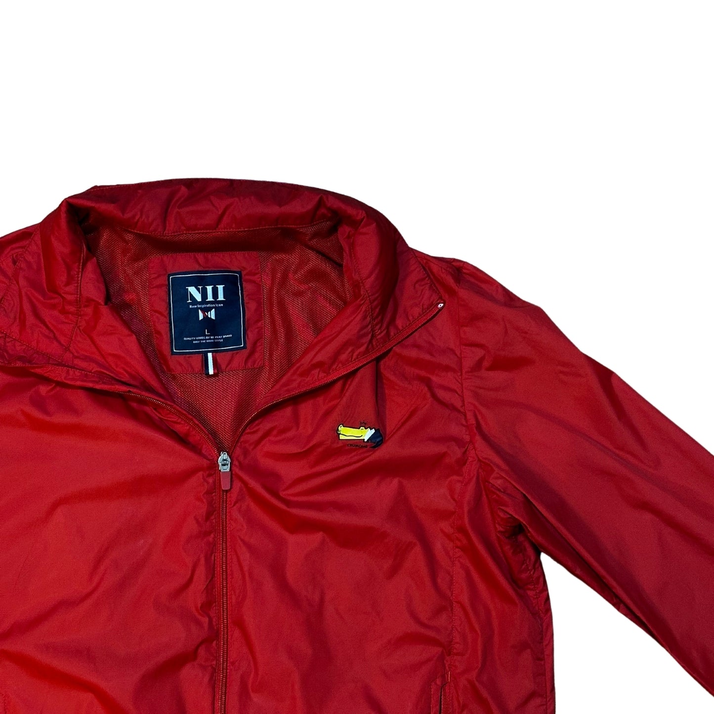 Red Lightweight Wind Breaker Crocodile