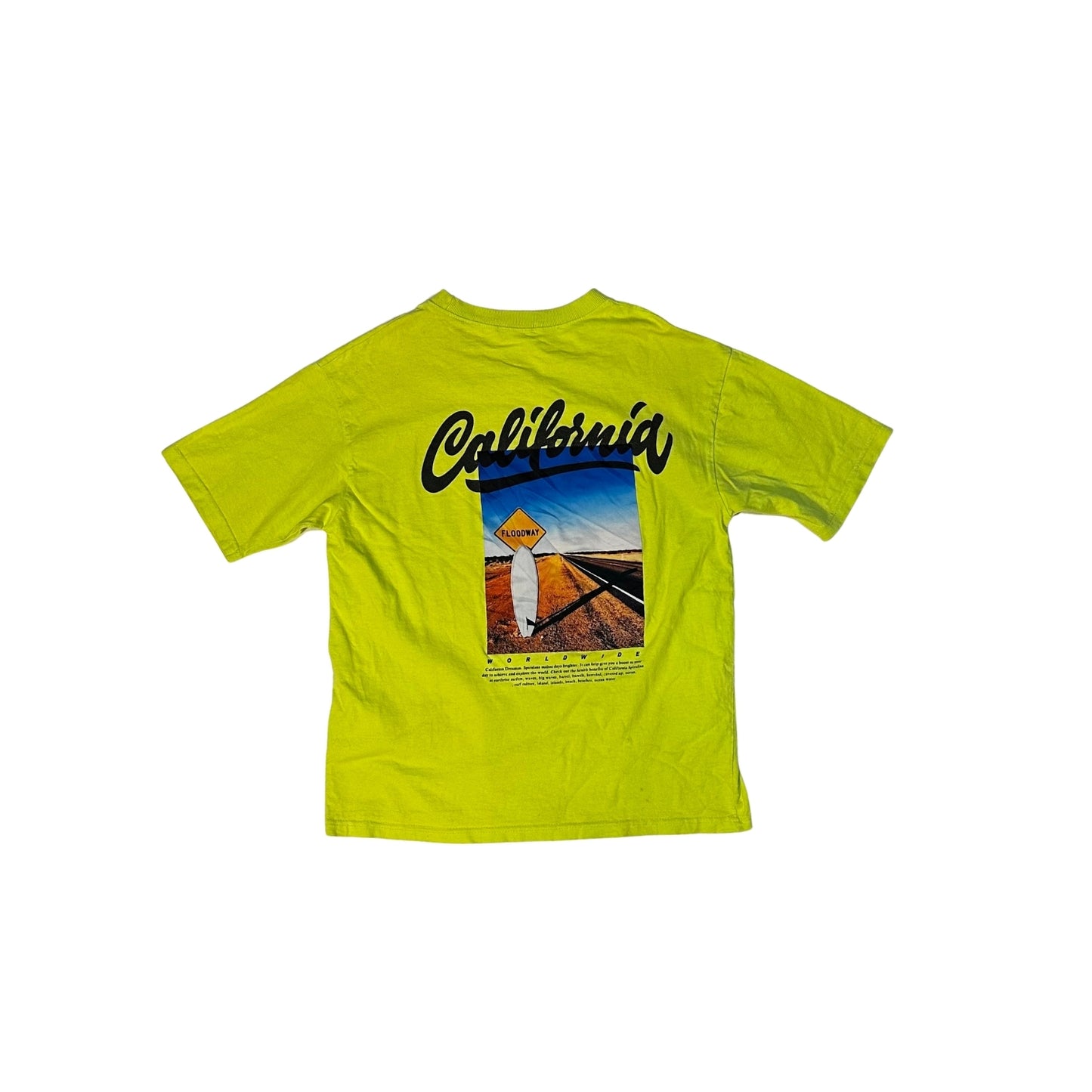 Neon "California" Graphic Tee