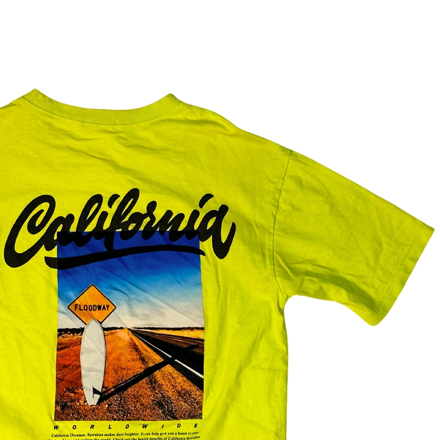 Neon "California" Graphic Tee