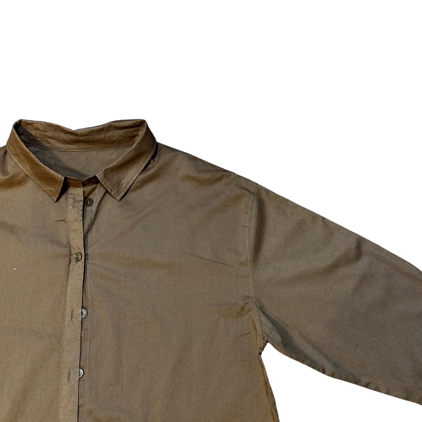 Brown Button-down