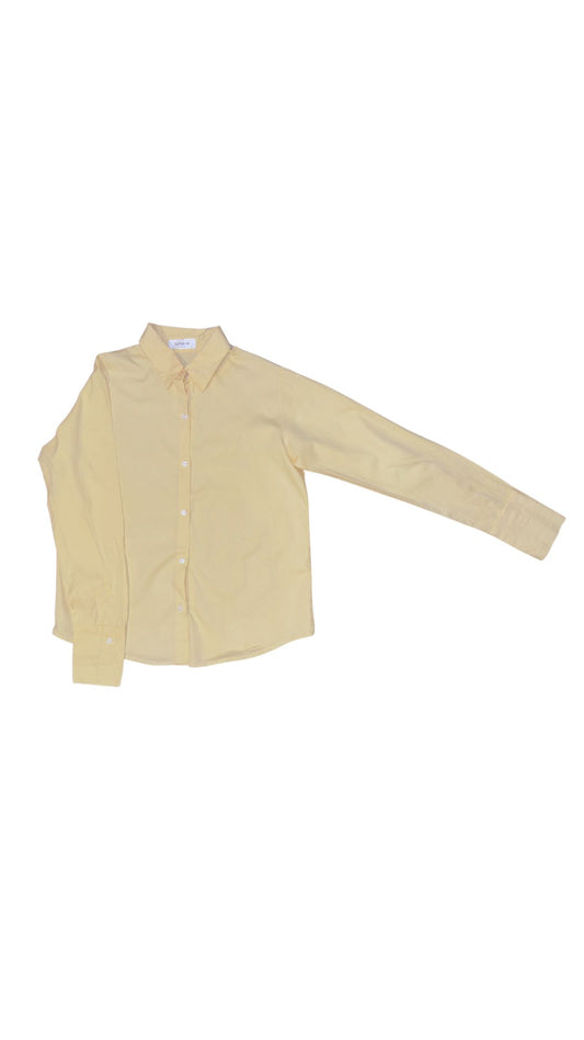 Yellow Oversized Button-down